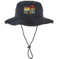 18 Years Old Vintage Est 2005 Limited Edition 18th Birthday Legacy Cool Fit Booney Bucket Hat