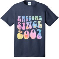 16 Year Old Awesome Since 2007 Tie Dye Flowers 16th Birthday T-Shirt