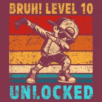10 Year Old Birthday Dabbing Boy Bruh 10th Level Unlocked 16oz Travel Tumbler