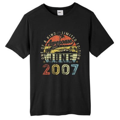 16 Year Old Awesome Since June 2007 16th Birthday (1) Tall Fusion ChromaSoft Performance T-Shirt