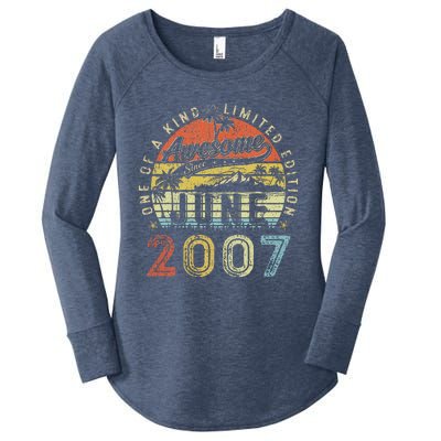 16 Year Old Awesome Since June 2007 16th Birthday (1) Women's Perfect Tri Tunic Long Sleeve Shirt