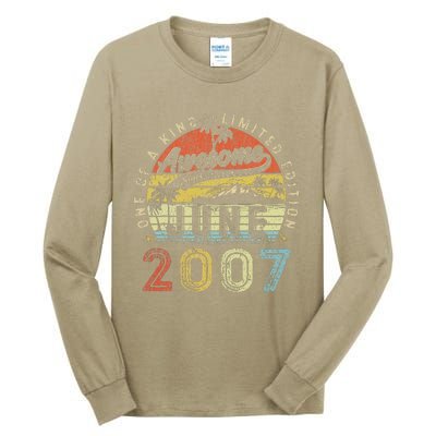 16 Year Old Awesome Since June 2007 16th Birthday (1) Tall Long Sleeve T-Shirt