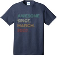 16 Years Old Awesome Since March 2007 16th Birthday T-Shirt