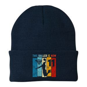 11 Year Old Basketball 11th Birthday Boy Knit Cap Winter Beanie