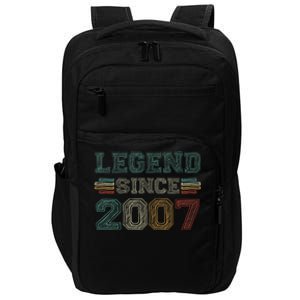 16 Years Old Legend Since 2007 16th Birthday Impact Tech Backpack