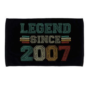 16 Years Old Legend Since 2007 16th Birthday Microfiber Hand Towel