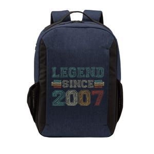 16 Years Old Legend Since 2007 16th Birthday Vector Backpack