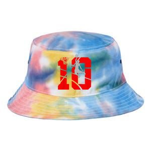 10 Year Old 10th Basketball Birthday Partytheme Year Old 10 Tie Dye Newport Bucket Hat