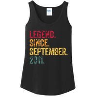 11 Years Old Legend Since September 2011 11th Birthday Gift Ladies Essential Tank