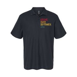 11 Years Old Legend Since September 2011 11th Birthday Gift Softstyle Adult Sport Polo