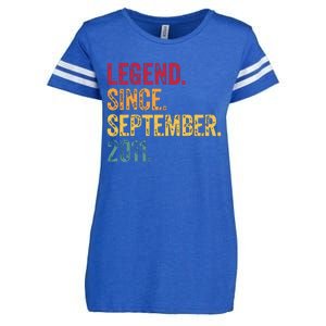 11 Years Old Legend Since September 2011 11th Birthday Gift Enza Ladies Jersey Football T-Shirt