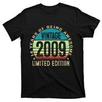 14 Year Old Giftss N Vintage 2009 14th Birthday T-Shirt