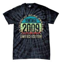 14 Year Old Giftss N Vintage 2009 14th Birthday Tie-Dye T-Shirt