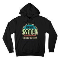 14 Year Old Giftss N Vintage 2009 14th Birthday Tall Hoodie