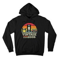 14 Year Old Vintage 2009 14th Birthday Gifts Forss Hoodie