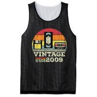 14 Year Old Vintage 2009 14th Birthday Gifts Forss Mesh Reversible Basketball Jersey Tank