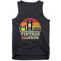 14 Year Old Vintage 2009 14th Birthday Gifts Forss Tank Top