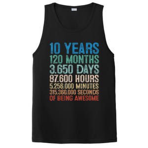 10 Year Old Gift Decorations 10th Bday Awesome 2013 Birthday PosiCharge Competitor Tank