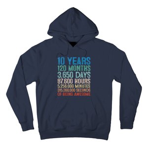 10 Year Old Gift Decorations 10th Bday Awesome 2013 Birthday Hoodie