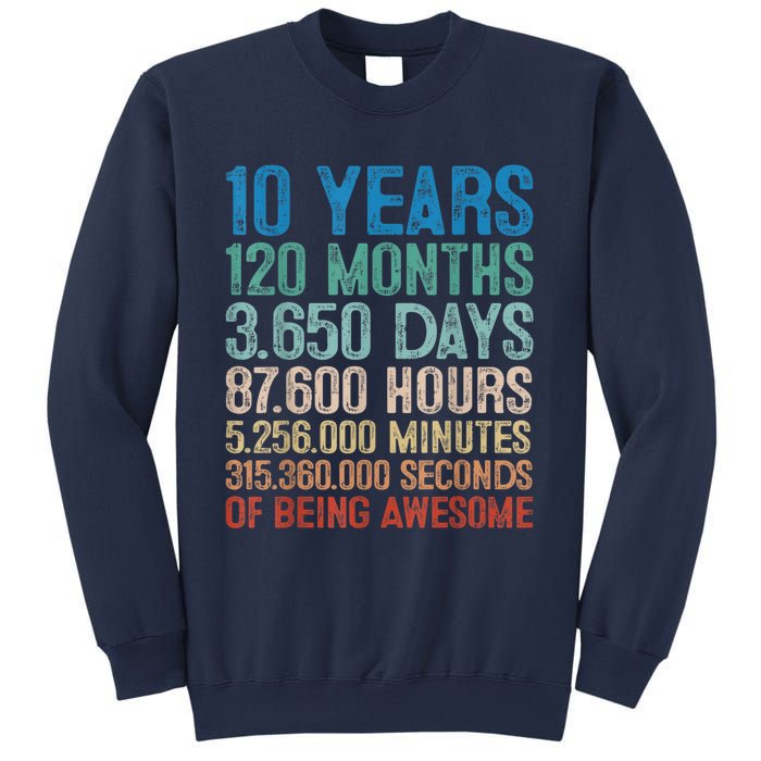 10 Year Old Gift Decorations 10th Bday Awesome 2013 Birthday Sweatshirt