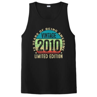 13 Year Old Gift Teen Vintage 2010 13th Birthday PosiCharge Competitor Tank