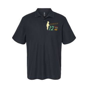 12 Year Old Fishing Gift 12 Yo Twelve Year Old 12th Birthday Softstyle Adult Sport Polo