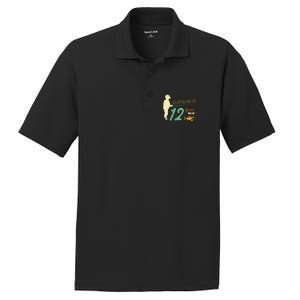 12 Year Old Fishing Gift 12 Yo Twelve Year Old 12th Birthday PosiCharge RacerMesh Polo