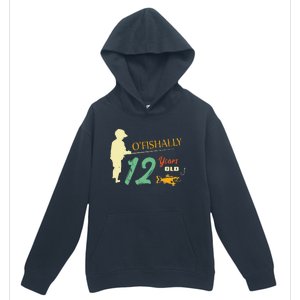 12 Year Old Fishing Gift 12 Yo Twelve Year Old 12th Birthday Urban Pullover Hoodie