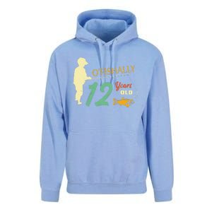 12 Year Old Fishing Gift 12 Yo Twelve Year Old 12th Birthday Unisex Surf Hoodie