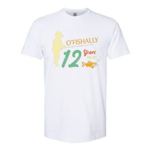 12 Year Old Fishing Gift 12 Yo Twelve Year Old 12th Birthday Softstyle CVC T-Shirt