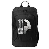 11 Year Old Soccer 11th Birthday Player Bday Party City Backpack