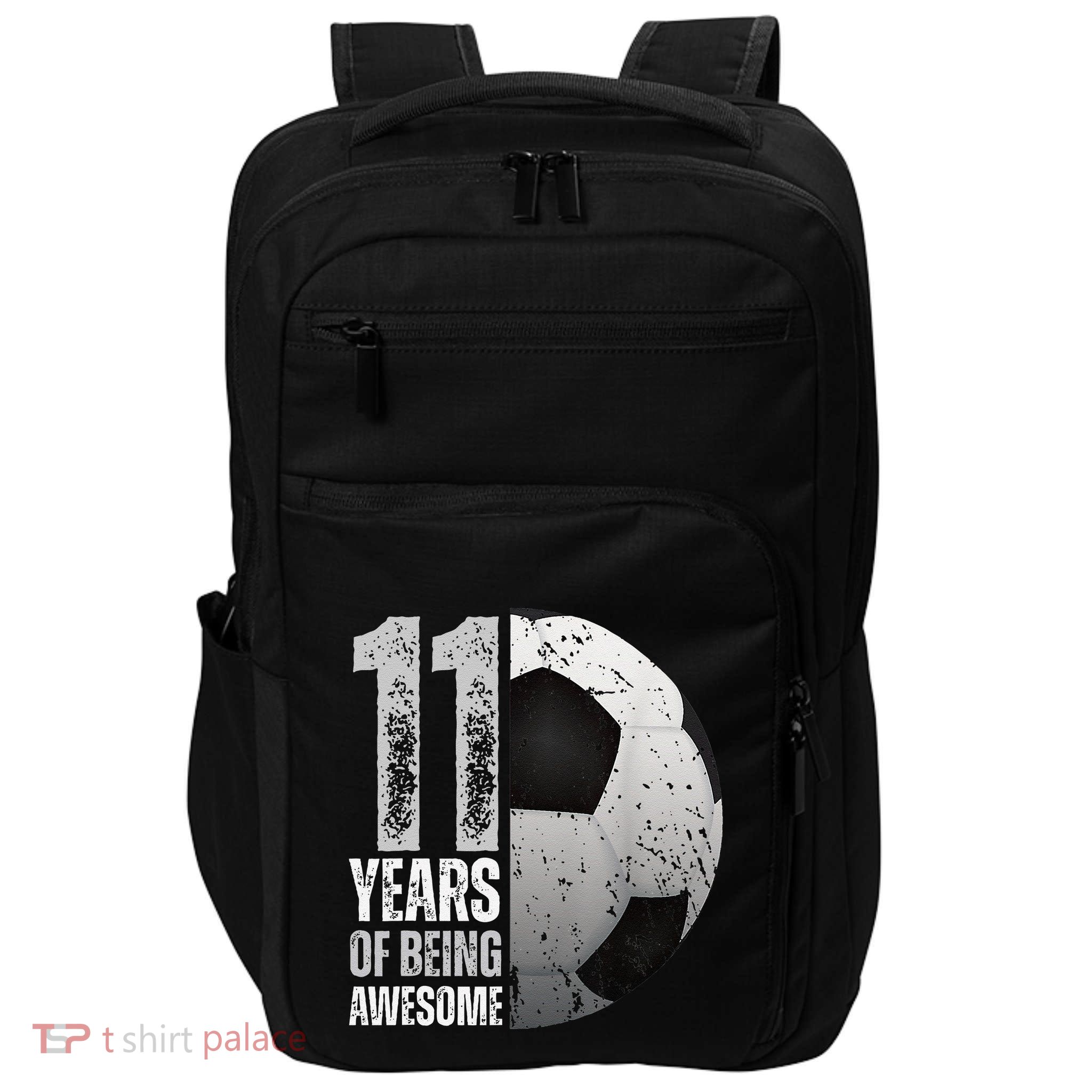 11 Year Old Soccer 11th Birthday Player Bday Party Impact Tech Backpack