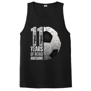 11 Year Old Soccer 11th Birthday Player Bday Party PosiCharge Competitor Tank