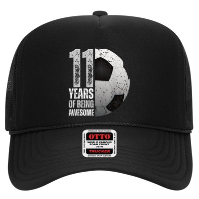11 Year Old Soccer 11th Birthday Player Bday Party Trucker Hat