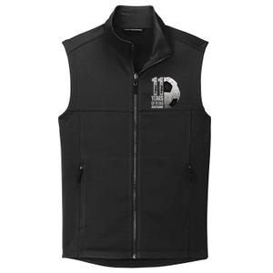 11 Year Old Soccer 11th Birthday Player Bday Party Collective Smooth Fleece Vest