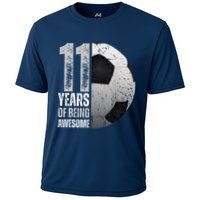 11 Year Old Soccer 11th Birthday Player Bday Party Performance Shirt