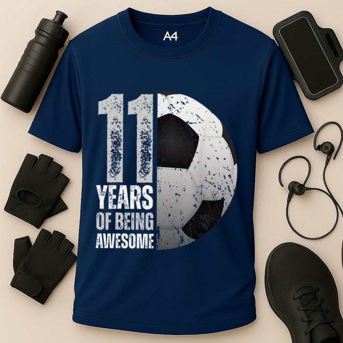 11 Year Old Soccer 11th Birthday Player Bday Party Performance Shirt