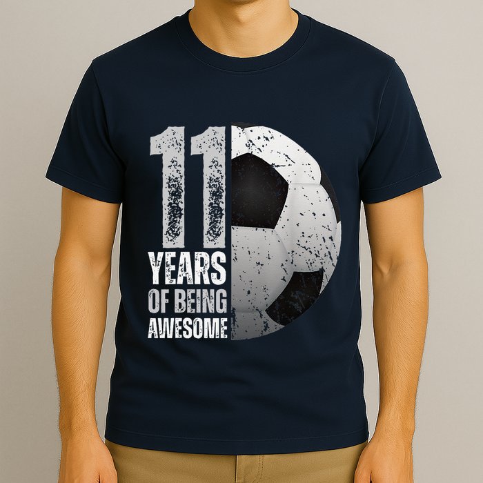 11 Year Old Soccer 11th Birthday Player Bday Party T-Shirt