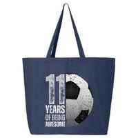 11 Year Old Soccer 11th Birthday Player Bday Party 25L Jumbo Tote