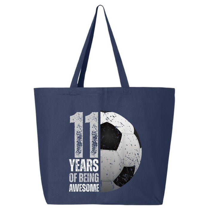 11 Year Old Soccer 11th Birthday Player Bday Party 25L Jumbo Tote