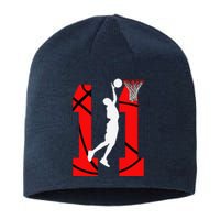 11 Years Old 11th Birthday Boy Basketball Lovers Sustainable Beanie