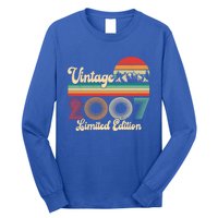 17 Year Old Retro Vintage 2007 Limited Edition 17th Birthday Gift Long Sleeve Shirt