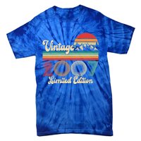 17 Year Old Retro Vintage 2007 Limited Edition 17th Birthday Gift Tie-Dye T-Shirt