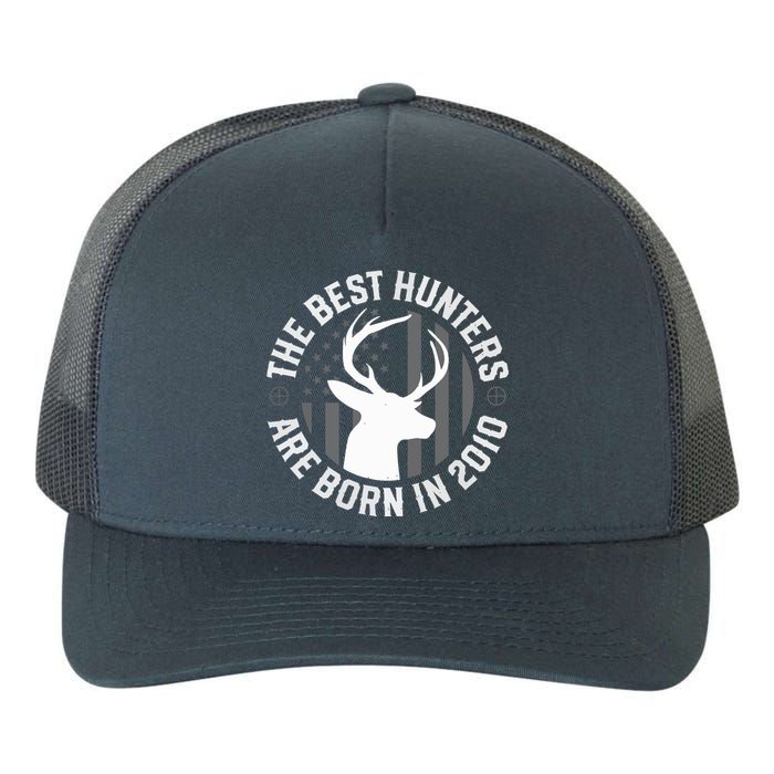 13 Year Old Deer Hunter Hunting 2010 13th Birthday Yupoong Adult 5-Panel Trucker Hat