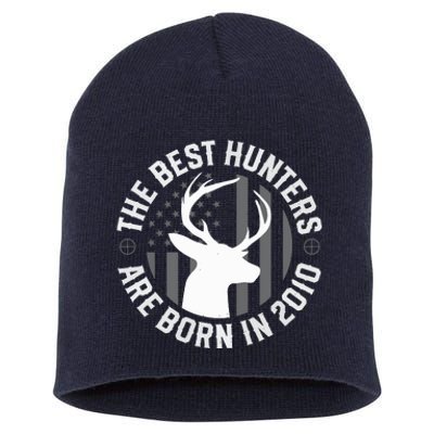 13 Year Old Deer Hunter Hunting 2010 13th Birthday Short Acrylic Beanie