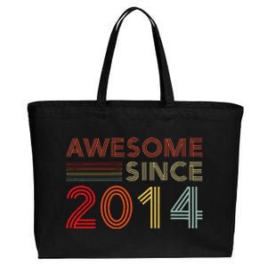 10 Year Old Bday Decorations Son Boy 10yr 2014 10th Birthday Cotton Canvas Jumbo Tote