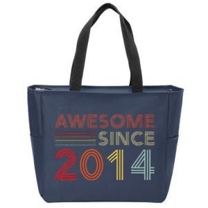 10 Year Old Bday Decorations Son Boy 10yr 2014 10th Birthday Zip Tote Bag