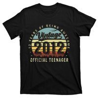 13 Yr Old Gifts Vintage 2012 Teenager 13th Birthday Gift T-Shirt