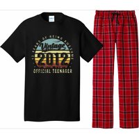 13 Yr Old Gifts Vintage 2012 Teenager 13th Birthday Gift Pajama Set