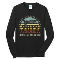 13 Yr Old Gifts Vintage 2012 Teenager 13th Birthday Gift Tall Long Sleeve T-Shirt